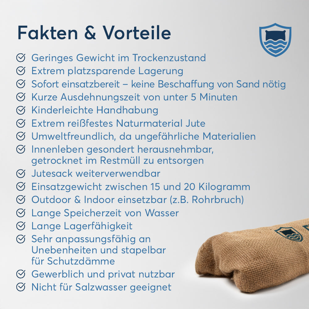 LIGROSOL Flut Stop Save Bag | 60 x 40 cm